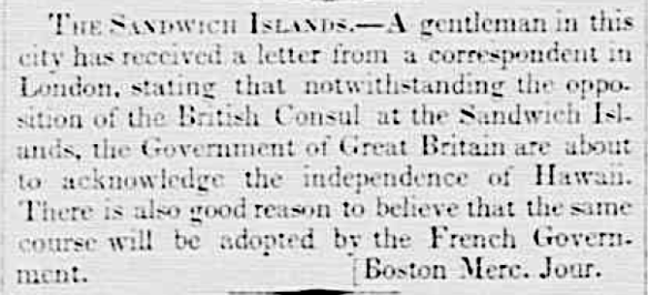 NewYorkDailyTribune_4_22_1843_2 The Sandwich Islands.