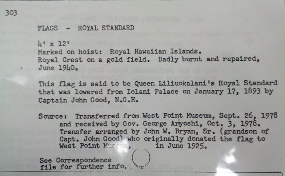 Hawaii State Archives card catalogue