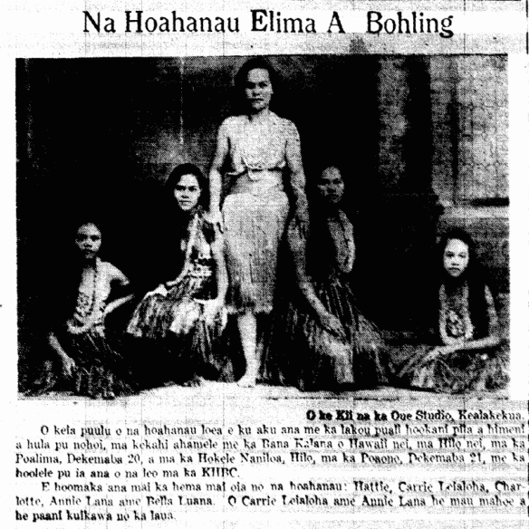 Na Hoahanau Elima A Bohling