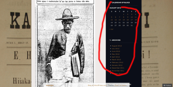 Calendar of Blogs and Archives