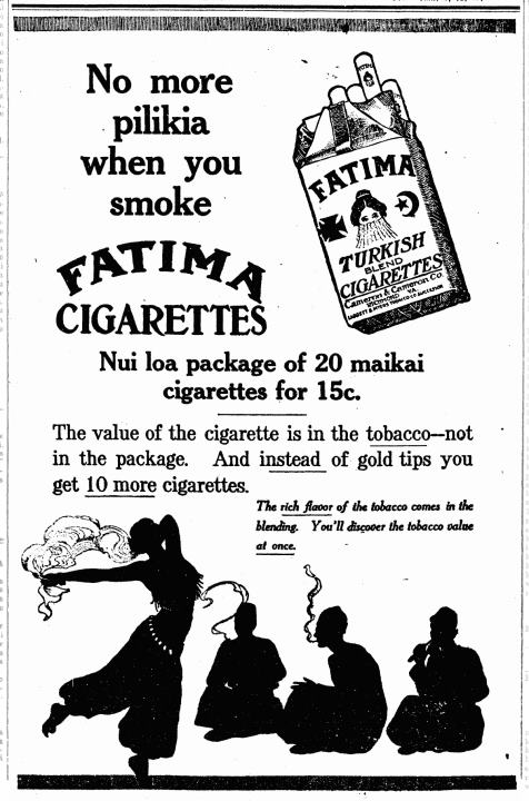 FATIMA CIGARETTES