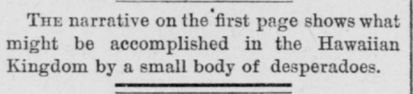 The narrative on the first page...