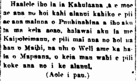 Ka Nupepa Kuokoa, Buke LI, Helu 50, Aoao 3. Dekemaba 19, 1913.