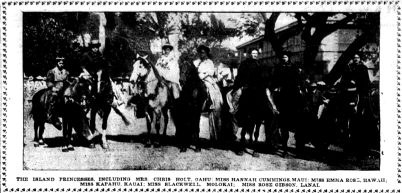 THE ISLAND PRINCESSES...