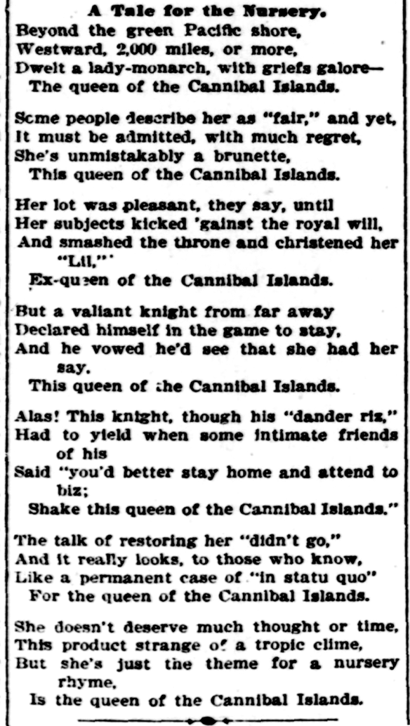 A Tale for the Nursery.