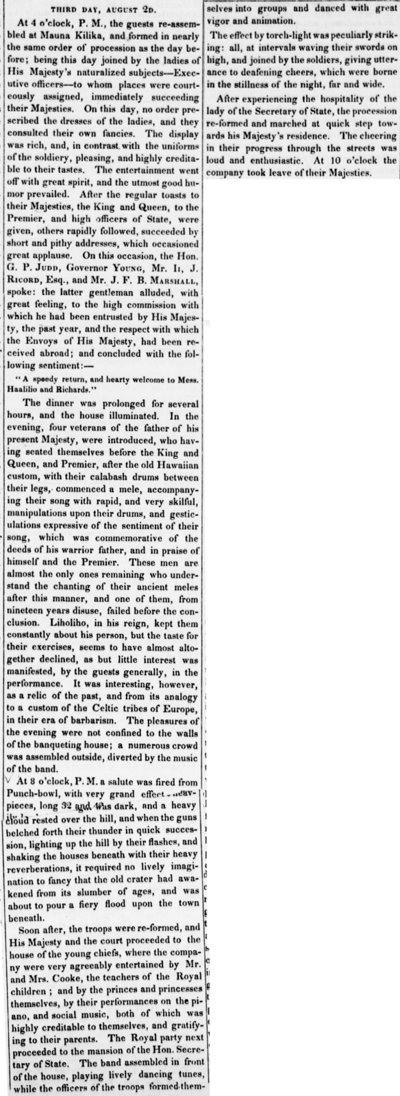 THIRD DAY, AUGUST 2D.