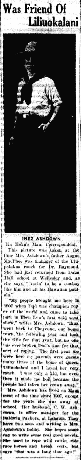 Was Friend of Liliuokalani